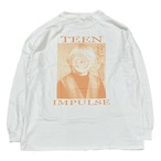 "TEEN IMPULSE"Long Sleeve-WHITE-