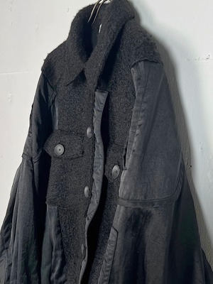 "再構築" Wool Touch Jacket×MA-1×Satin Blouson
