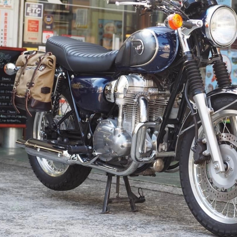 カワサキ W650 W800 MEGURO K3用ブラケット 左右セット Klickfix対応