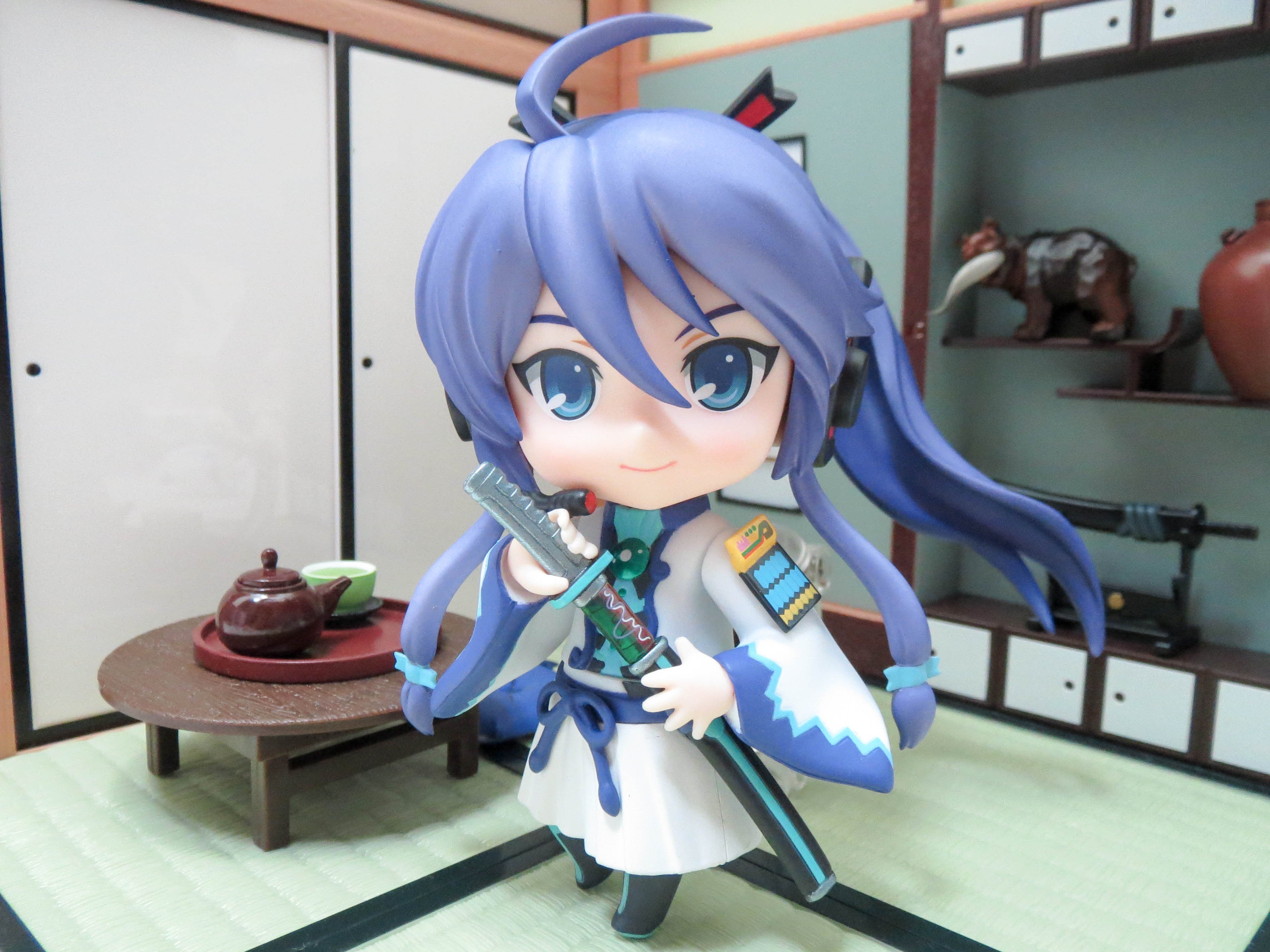 再入荷【247】 神威がくぽ 髪パーツ ポニーテール ねんどろいど 