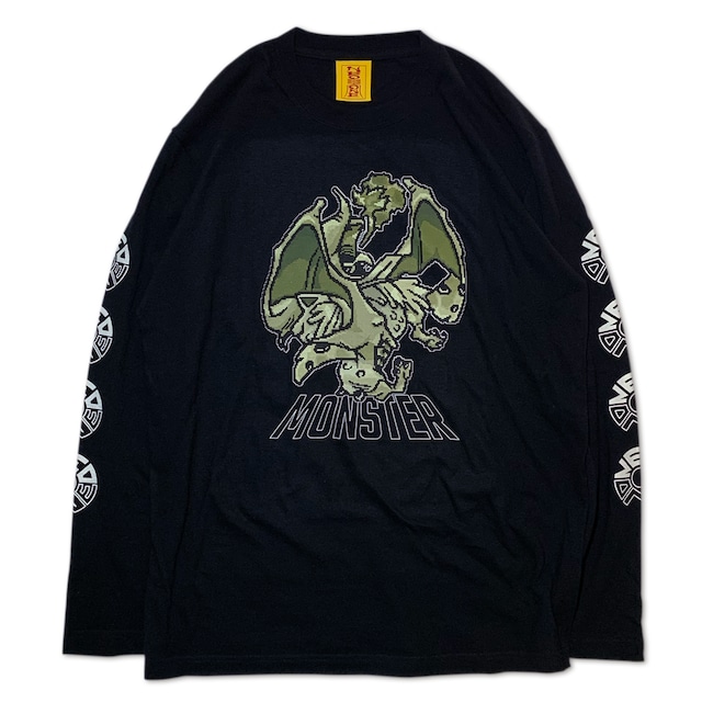 【NE-20011】モンスターL/S  Tシャツ