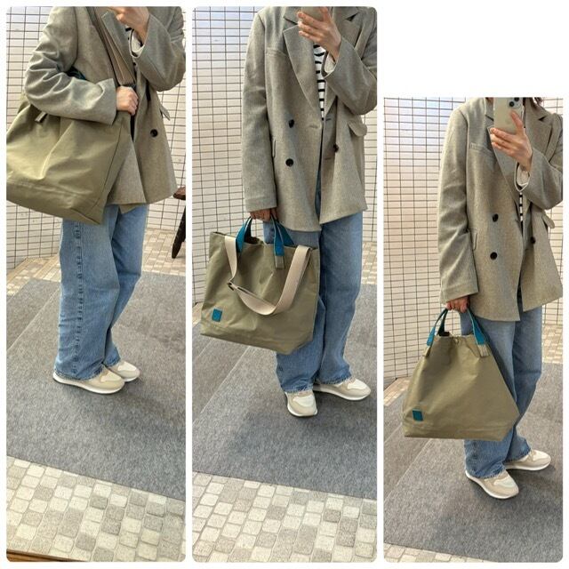 regalo　新色入荷！ナイロン3WAYトート(大)