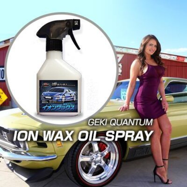 激カンタム イオンワックス油性スプレー サイドバイザー風切り音が消える カーオーディオマニアの必需品 カー ワックス