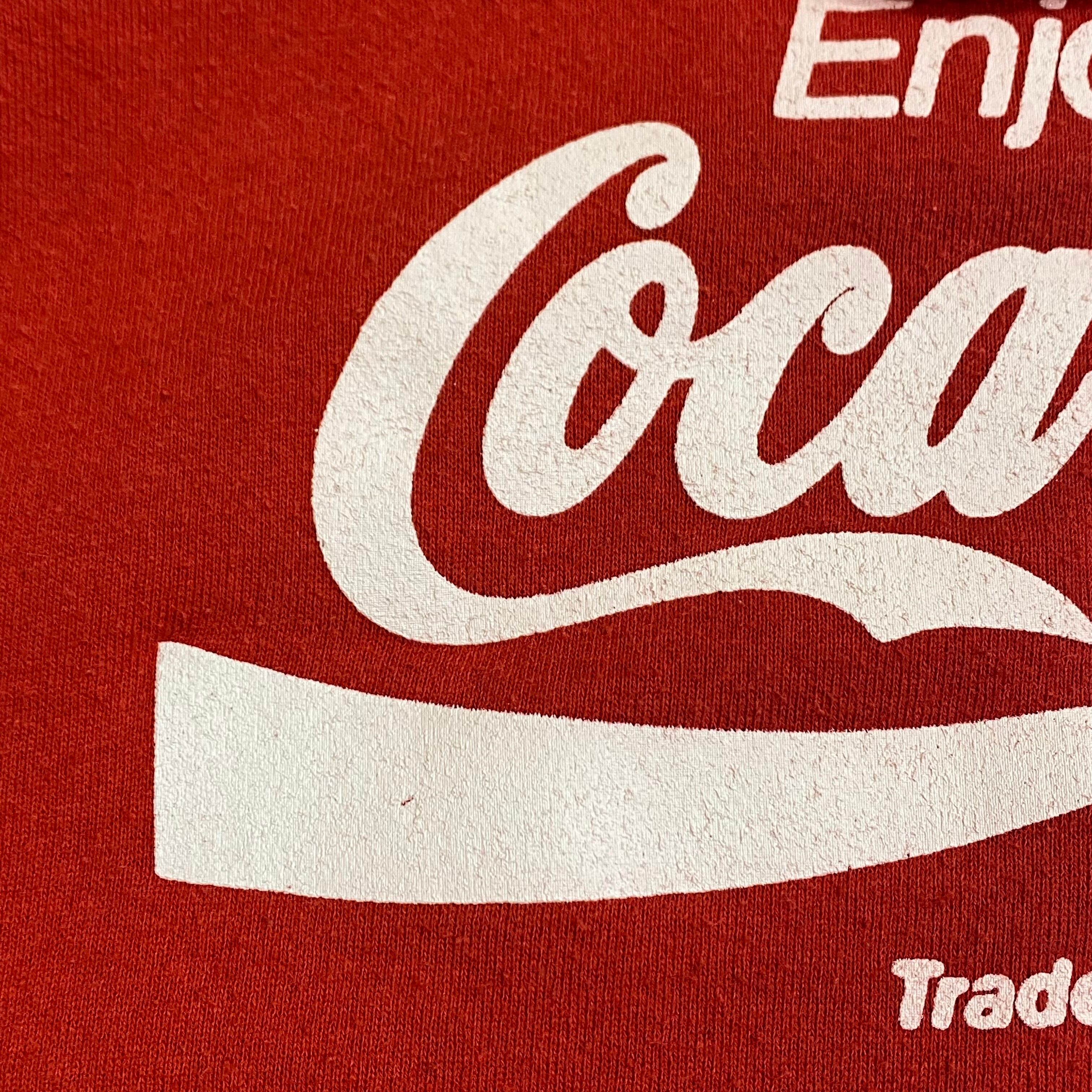 ください 90sヴィンテージ古着usa製コカ コーラ企業ロゴ 黒 赤 Mirgd M フーディ パーカー ミツキ