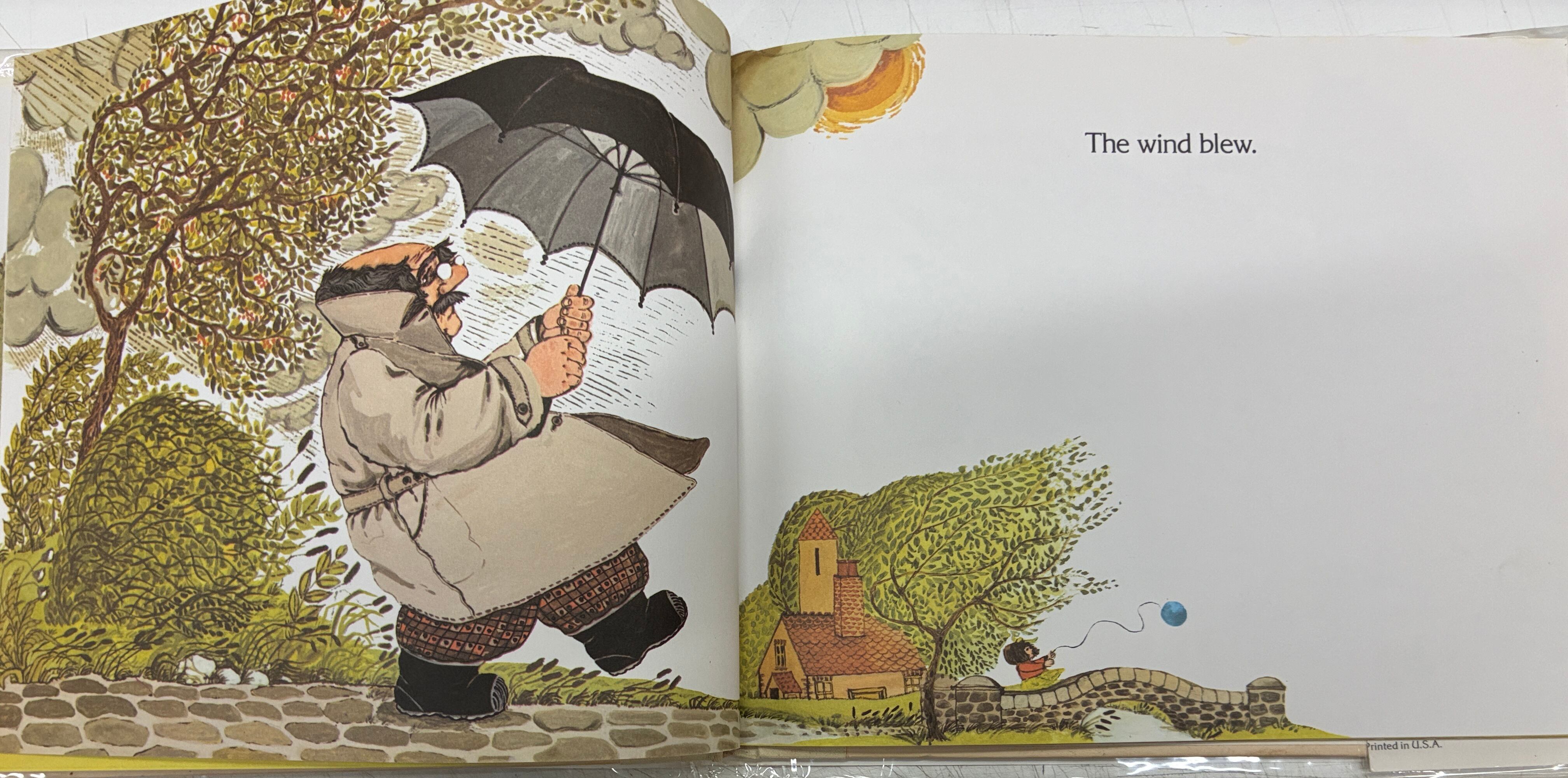 Pat Hutchins The Wind Blew 1974年 カバー MACMILLAN | トムズボックス