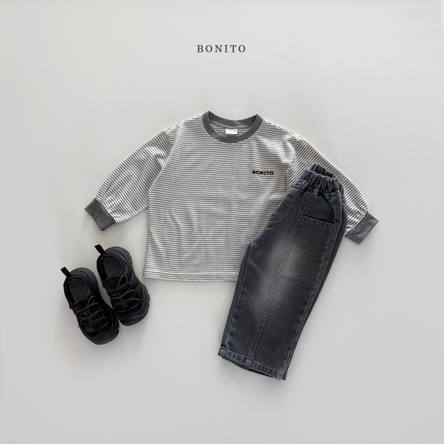 【即納】Detailed border <kids><Jr>