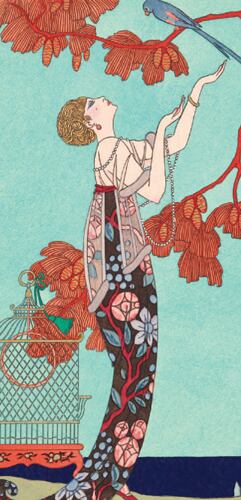 バルビエ「移り気な鳥」ToDoメモ帳 | NOEMA images BASE SHOP