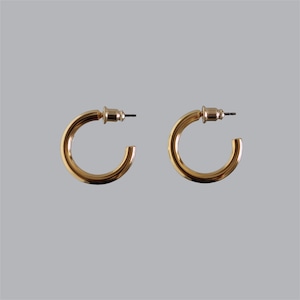 【Hoop small】 pierce / gold