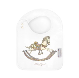 フランス発　Atelier Choux Paris 大判リバーシブルスタイ　-Rocking Horse
