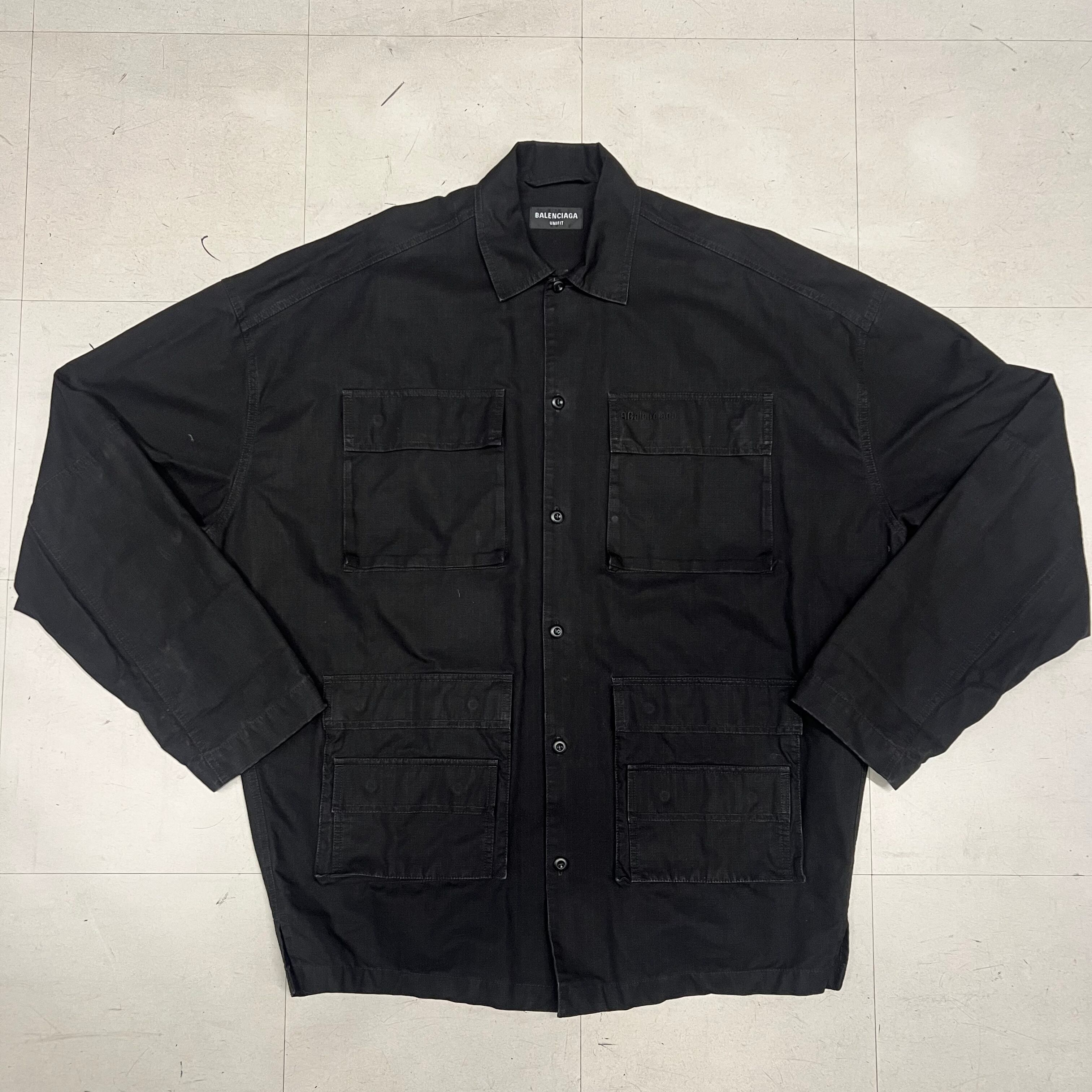 BALENCIAGA バレンシアガ Military Shirt Jacket シャツジャケット  