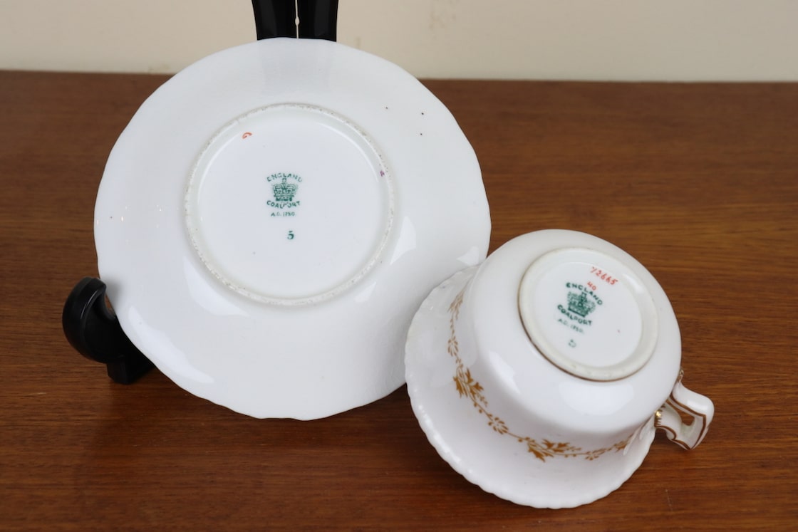 コールポート バットウィング デュオ デミタスカップ レア コバルト 
