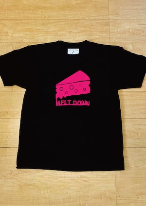 MELT DOWN / T-Shirt (Black) / 5.6オンス ヘビーウェイト