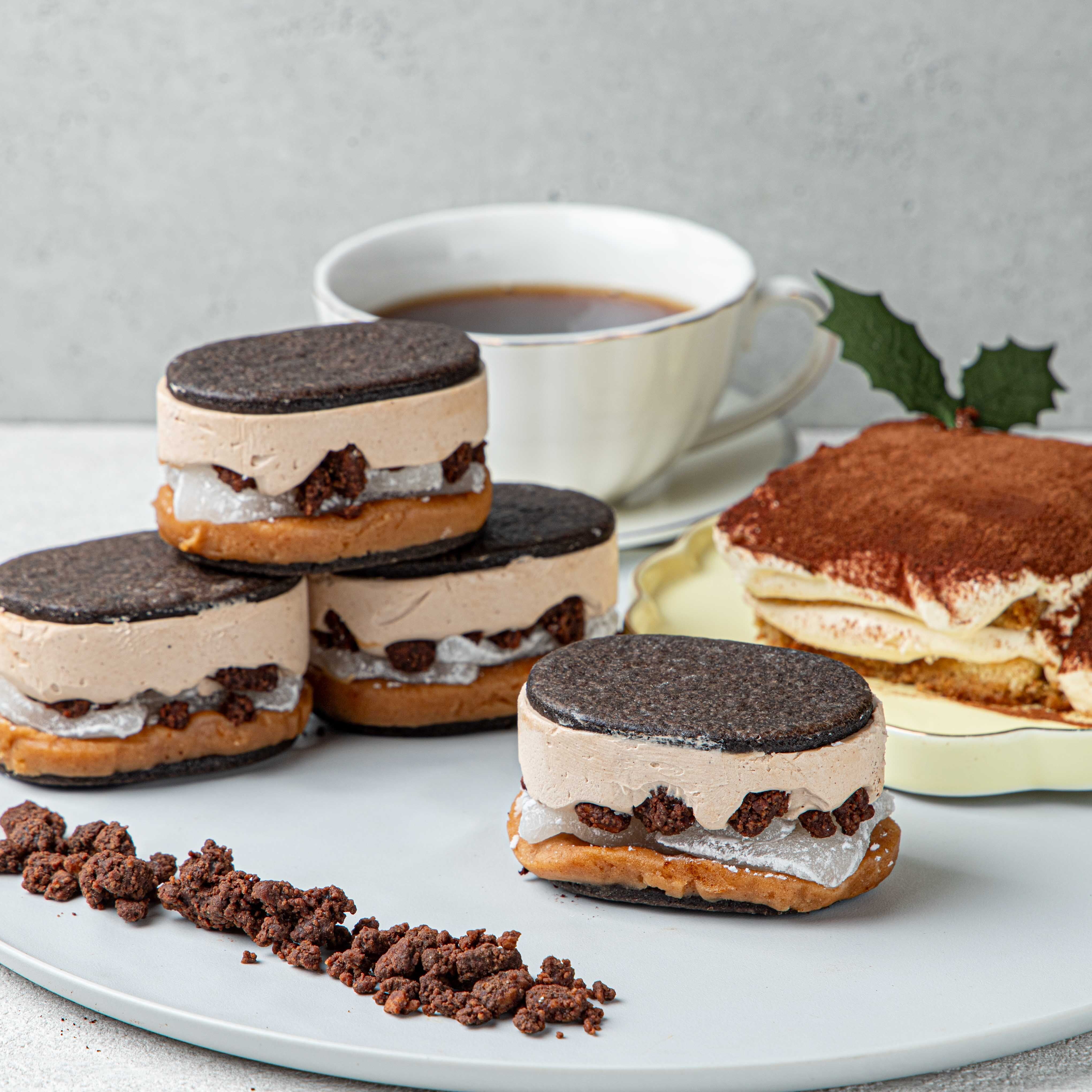 冬季限定】羽二重ティラミスバターチーズサンド 3個入り | runnycheese