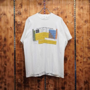 90s 元素記号表 Tシャツ XL