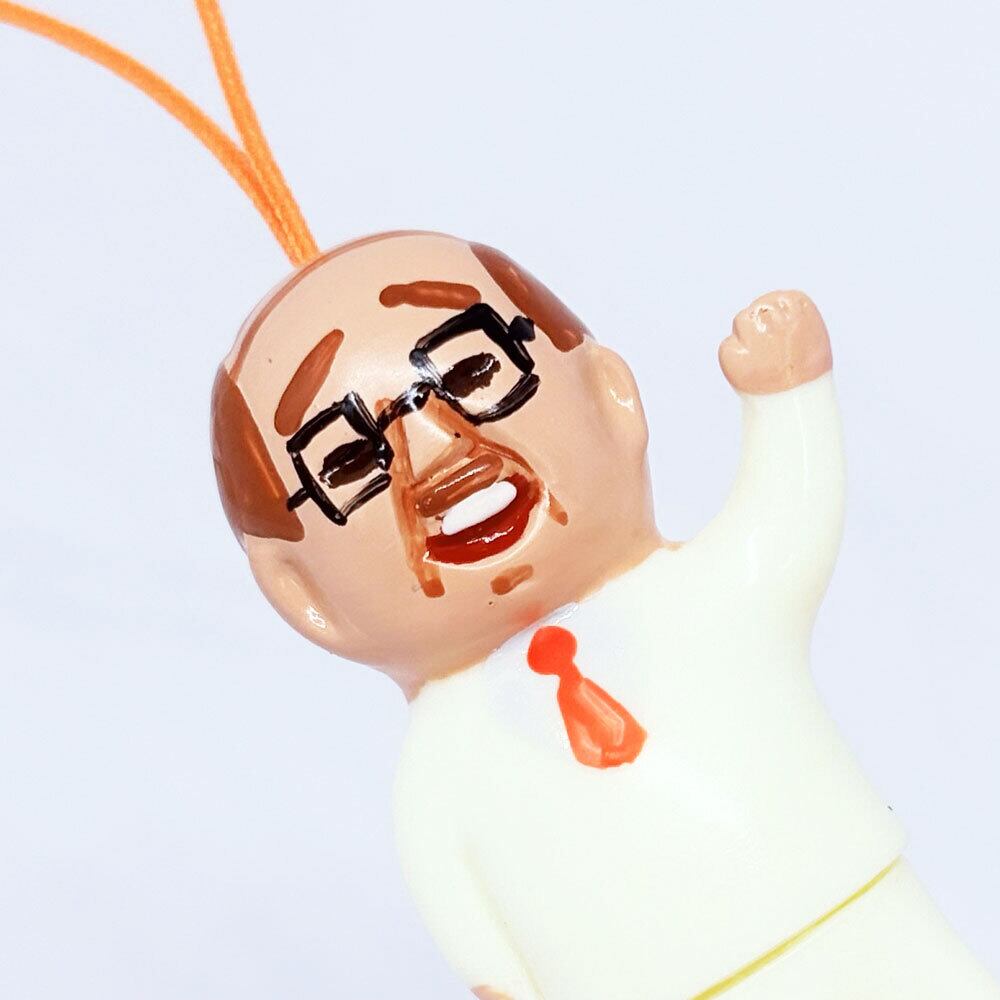 サトシ君ストラップ（スーツ） / ストラップ / デハラユキノリ