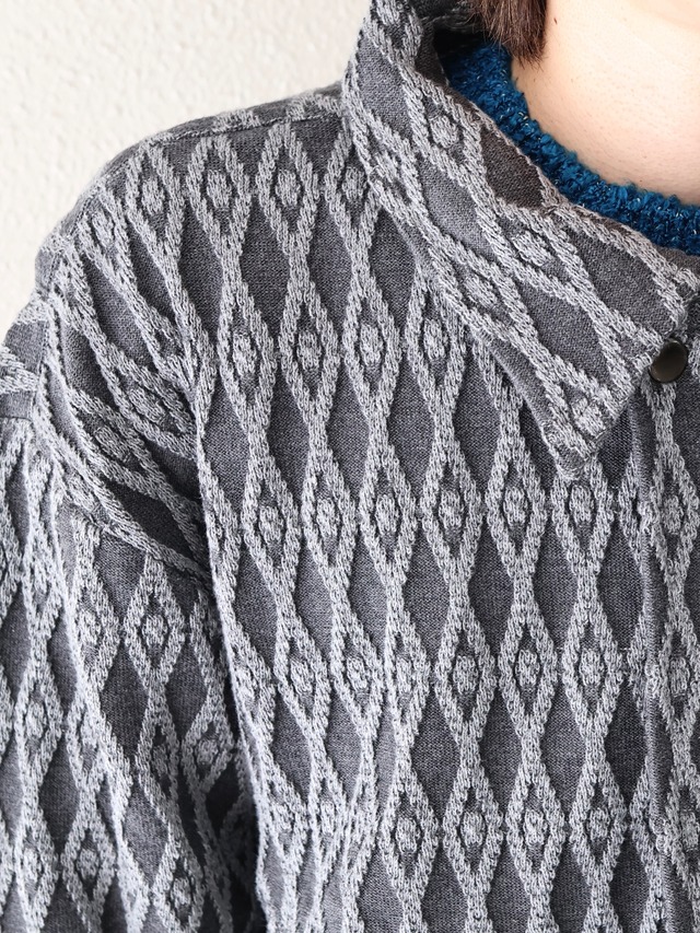 【ISA BOULDER】DIAMOND JACKET/ash