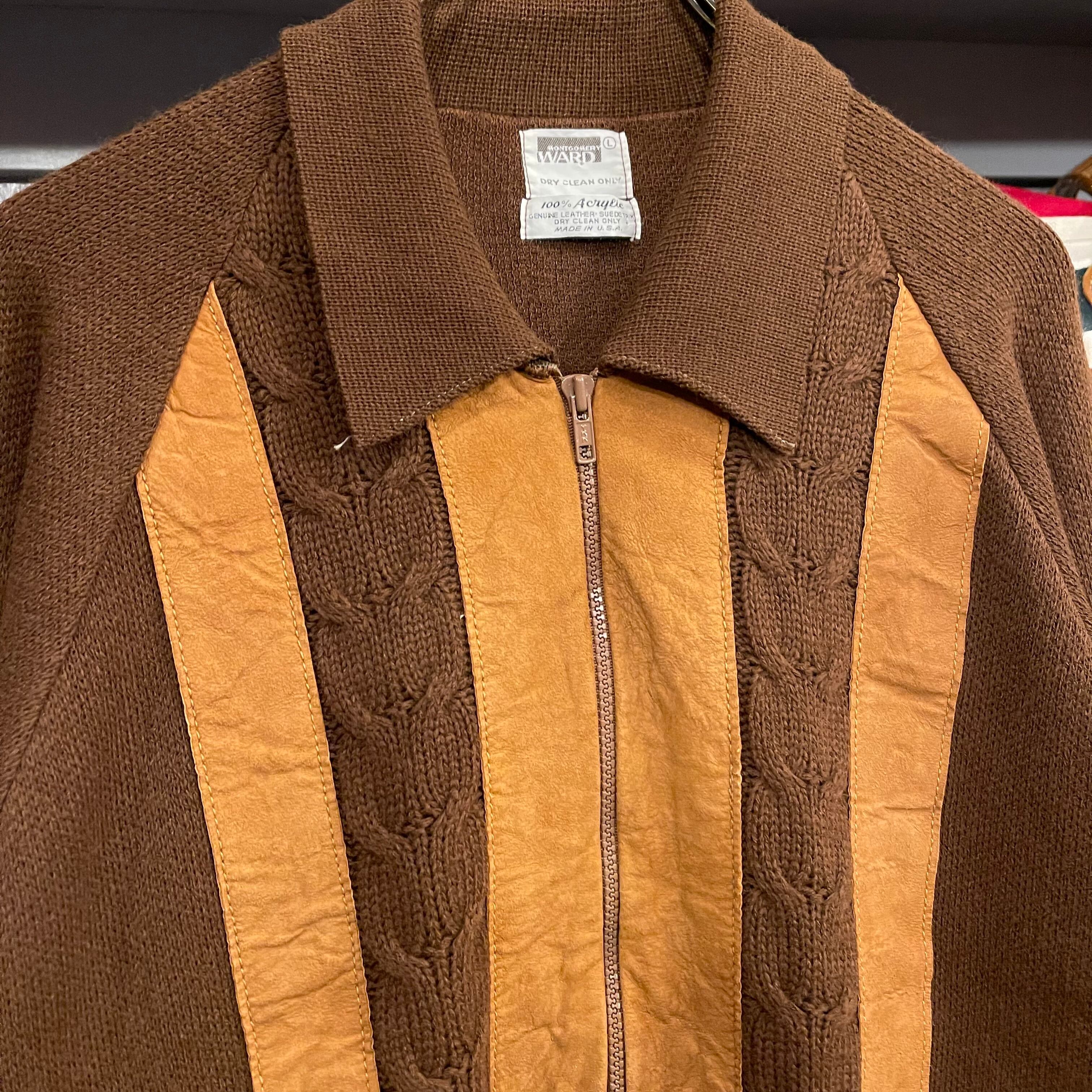 70s Montgomery ward スウィングトップ 70s Montgomery Ward Full Zip Cardigan | VOSTOK