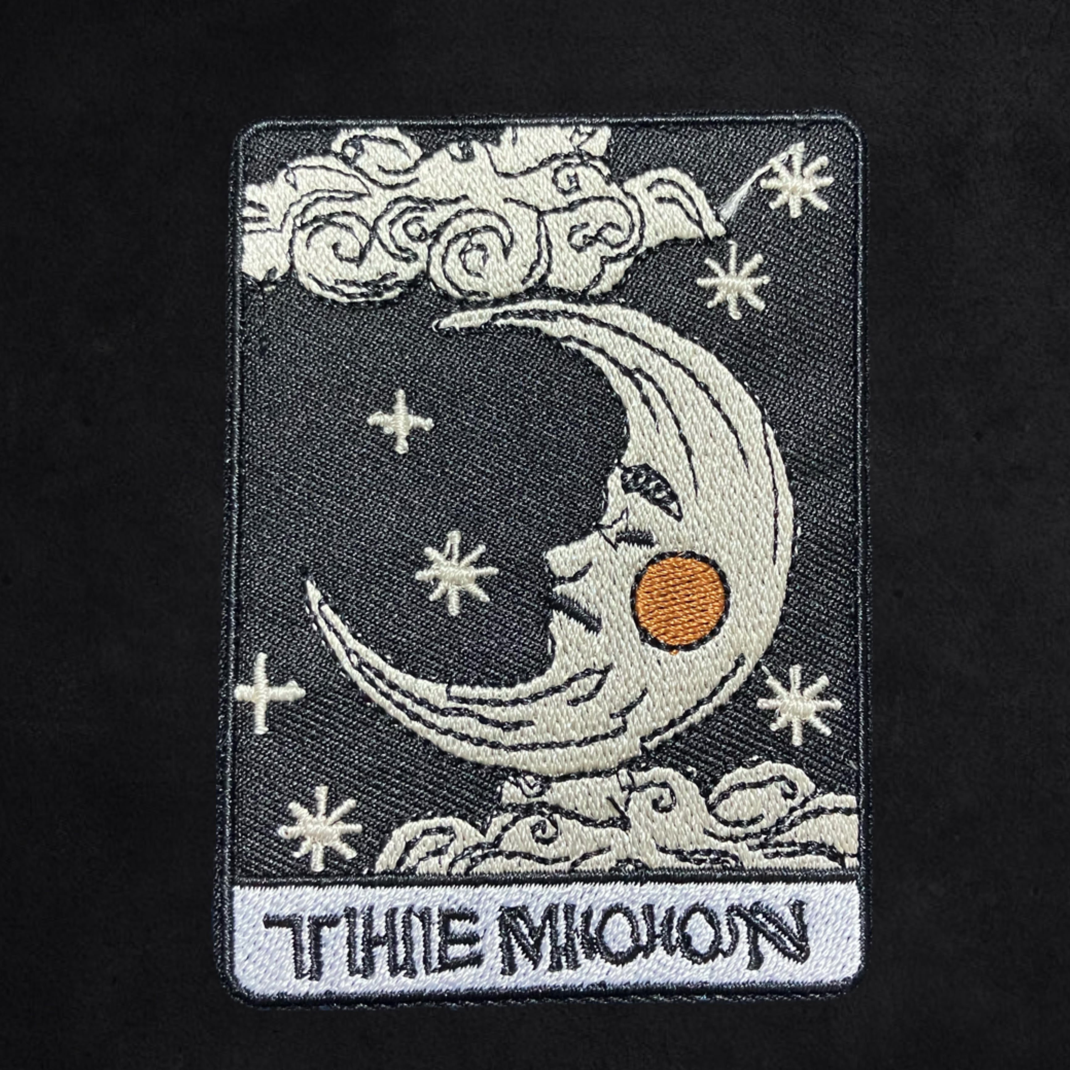 The moon タロットカード風ワッペン | Anatomic Circus