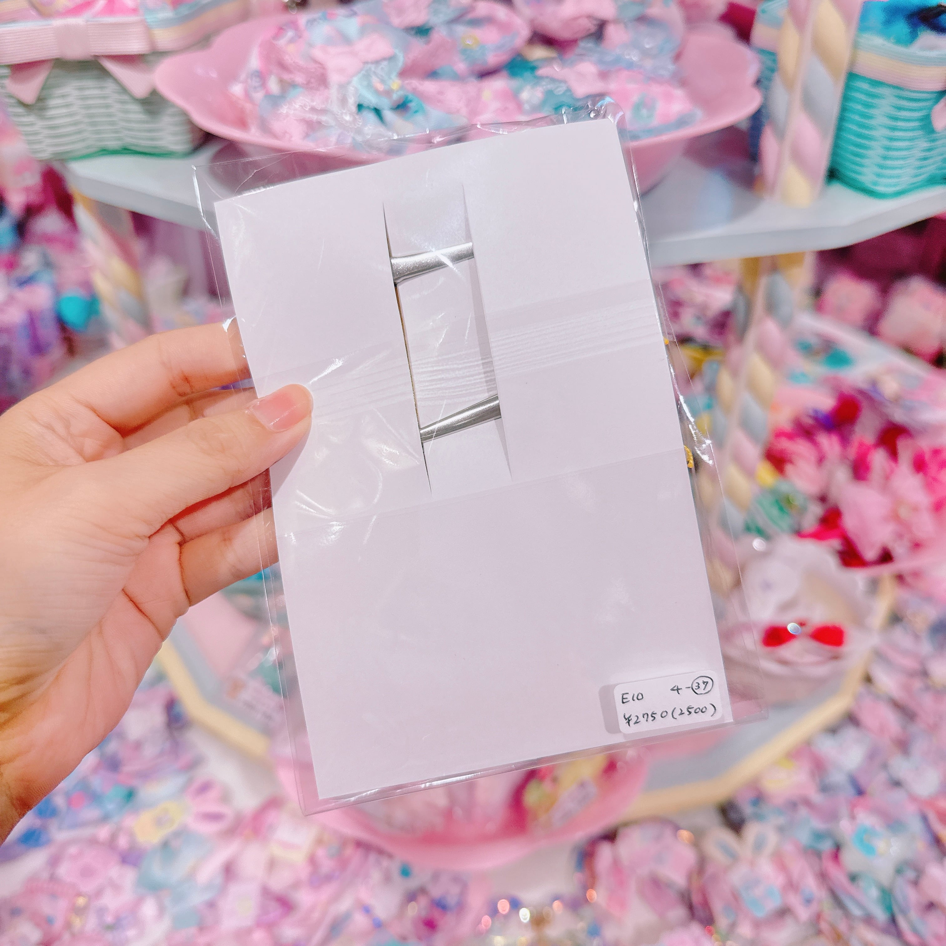 【E10】4-37ツインヘアクリップ