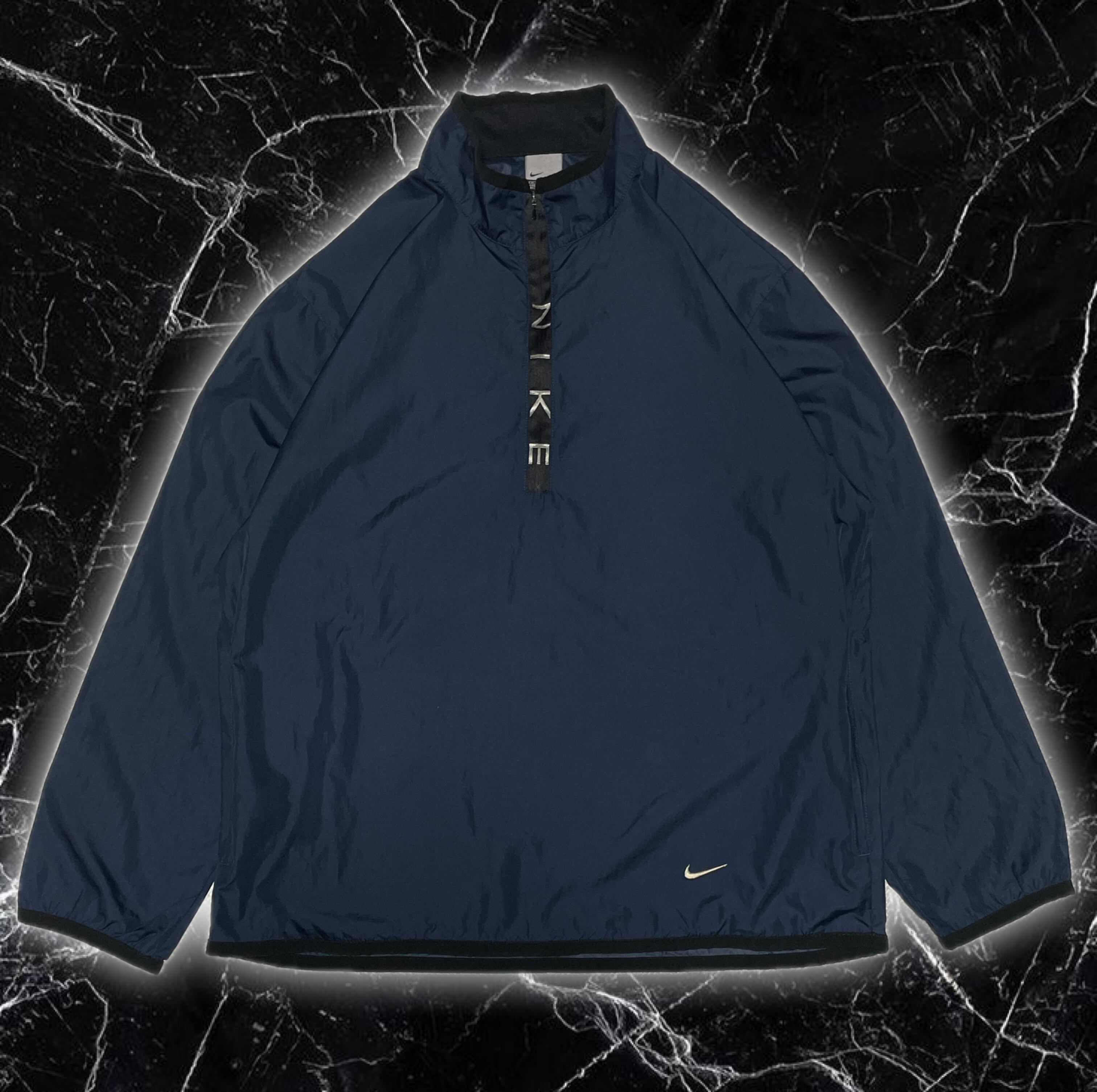00s NIKE ナイロンジャケット ハーフジップ Supreme シュプリーム 15AW