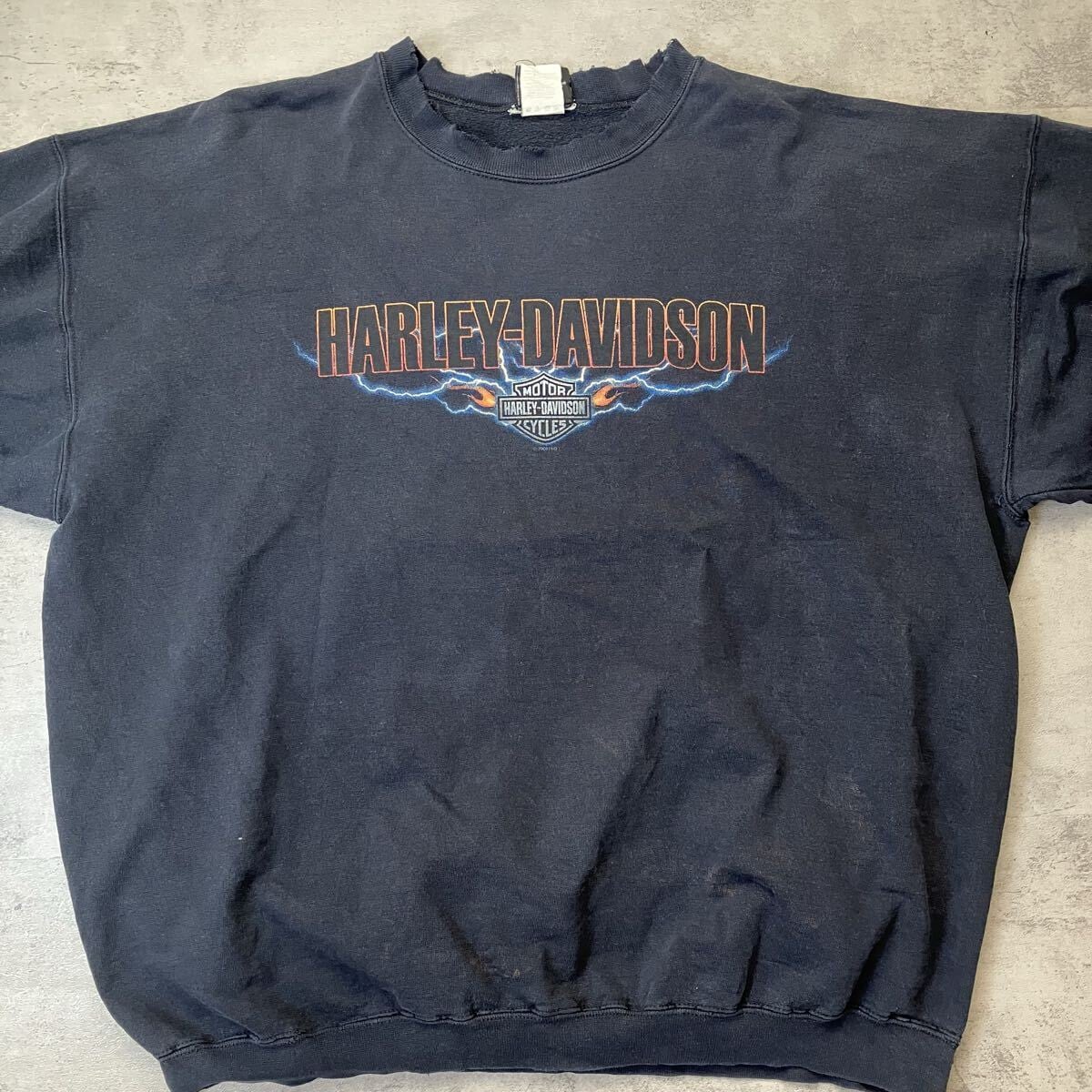 VINTAGE HARLEY ビンテージ　ハーレーダビッドソンスウェットパーカー Harley Davidson - USA製 HARLEY DAVIDSON ハーレーダビッドソン