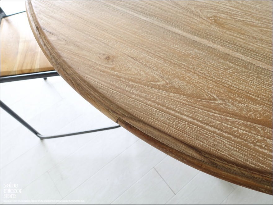 ヴィンテージ丸テーブルN 円形テーブル ダイニングテーブル 什器