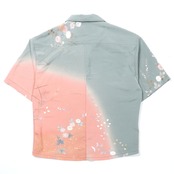 KIMONO OPEN COLLAR SHIRT