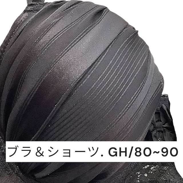 k-GH【74933black】「女っぽブラックで、気分はフォトジェニック」