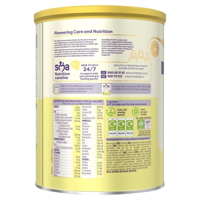 800g 4缶セット・新生児から】SMA(エスエムエー) 乳児用粉ミルク【英国