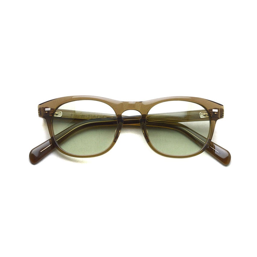Lunetta BADA / No.7 / 0090 SMOKE ECRU - LIGHT GREEN スモーク