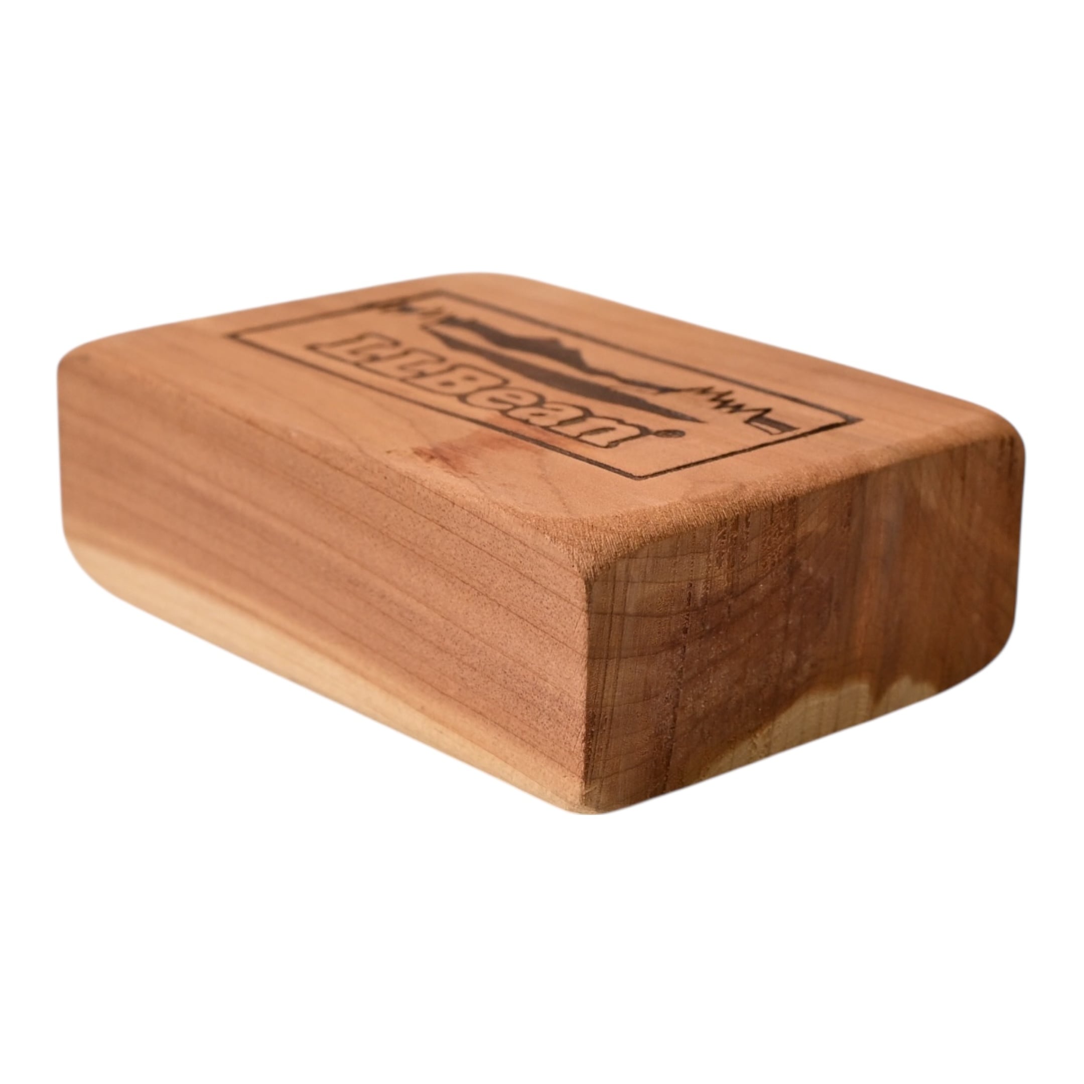 80's~ Vintage L.L.Bean Cedar Wood Block #28 | Button Works Store