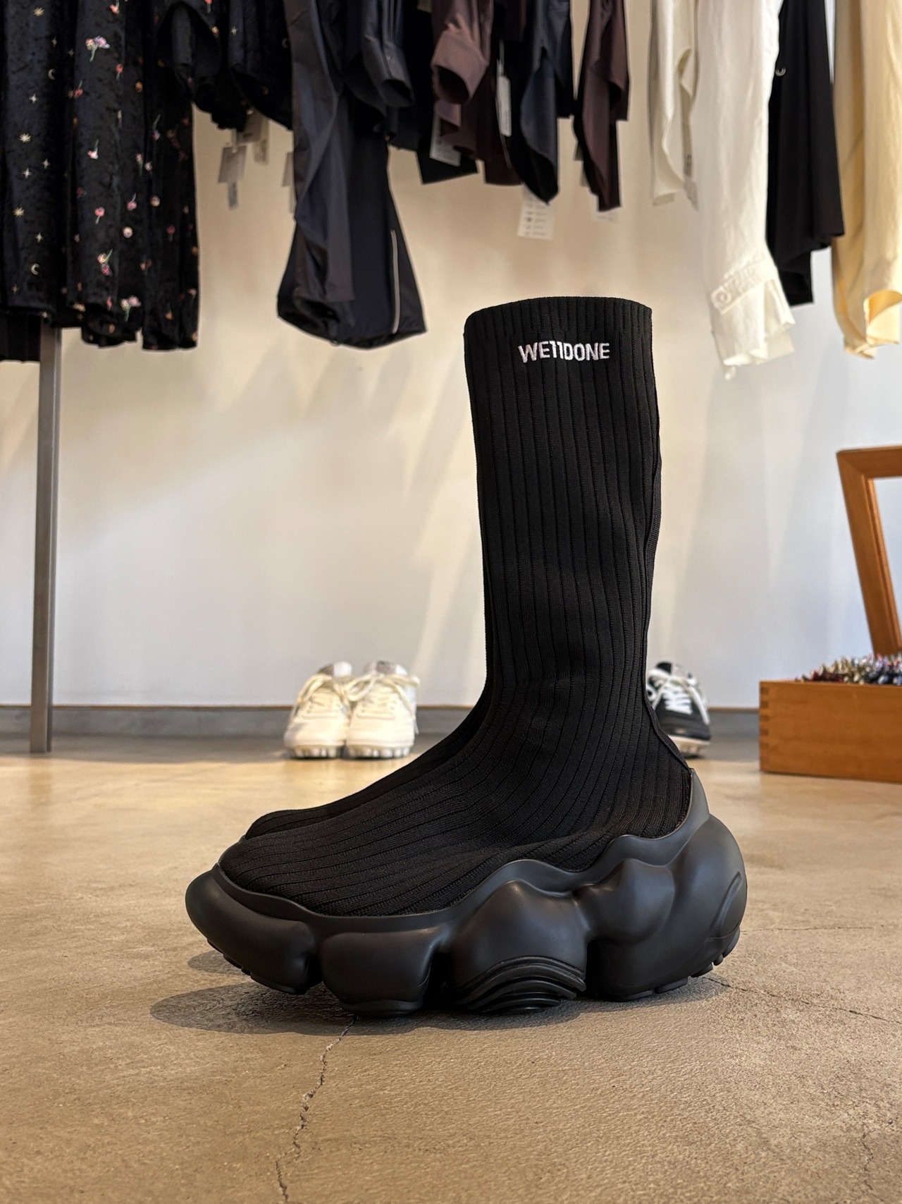 【26AW】WE11DONE ウェルダン / シューズ /  SOX TRAINER SHOES - 1