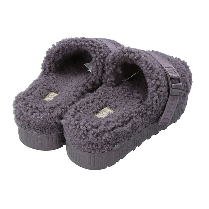 UGG サンダル ファー 通販 レディース ファーサンダル ボア カーリー