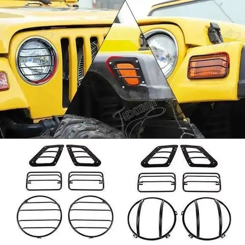 ヘッドライトガード ジープ ラングラー TJ クライスラー