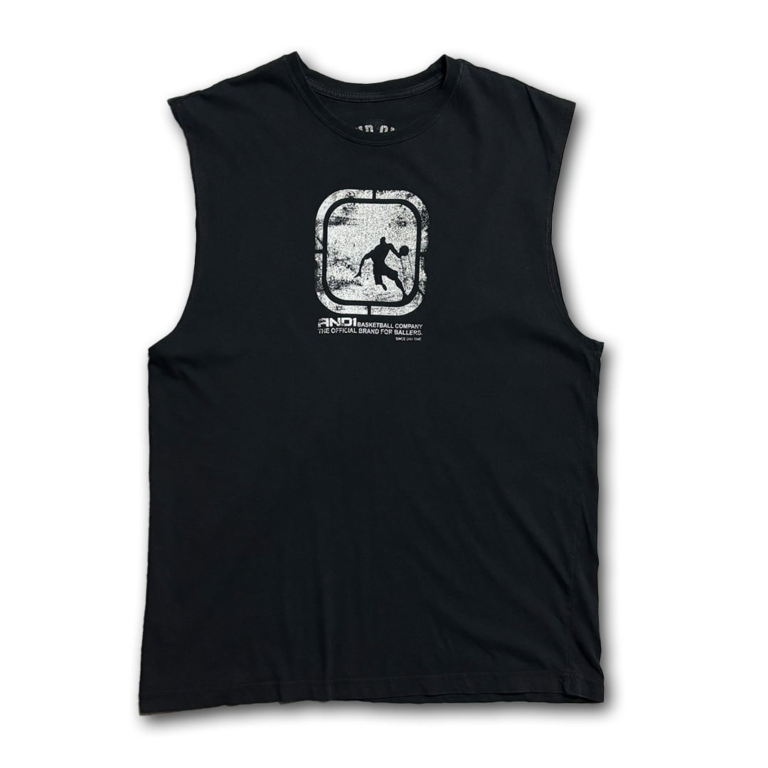 AND1 Printed Sleeveless T-shirt.