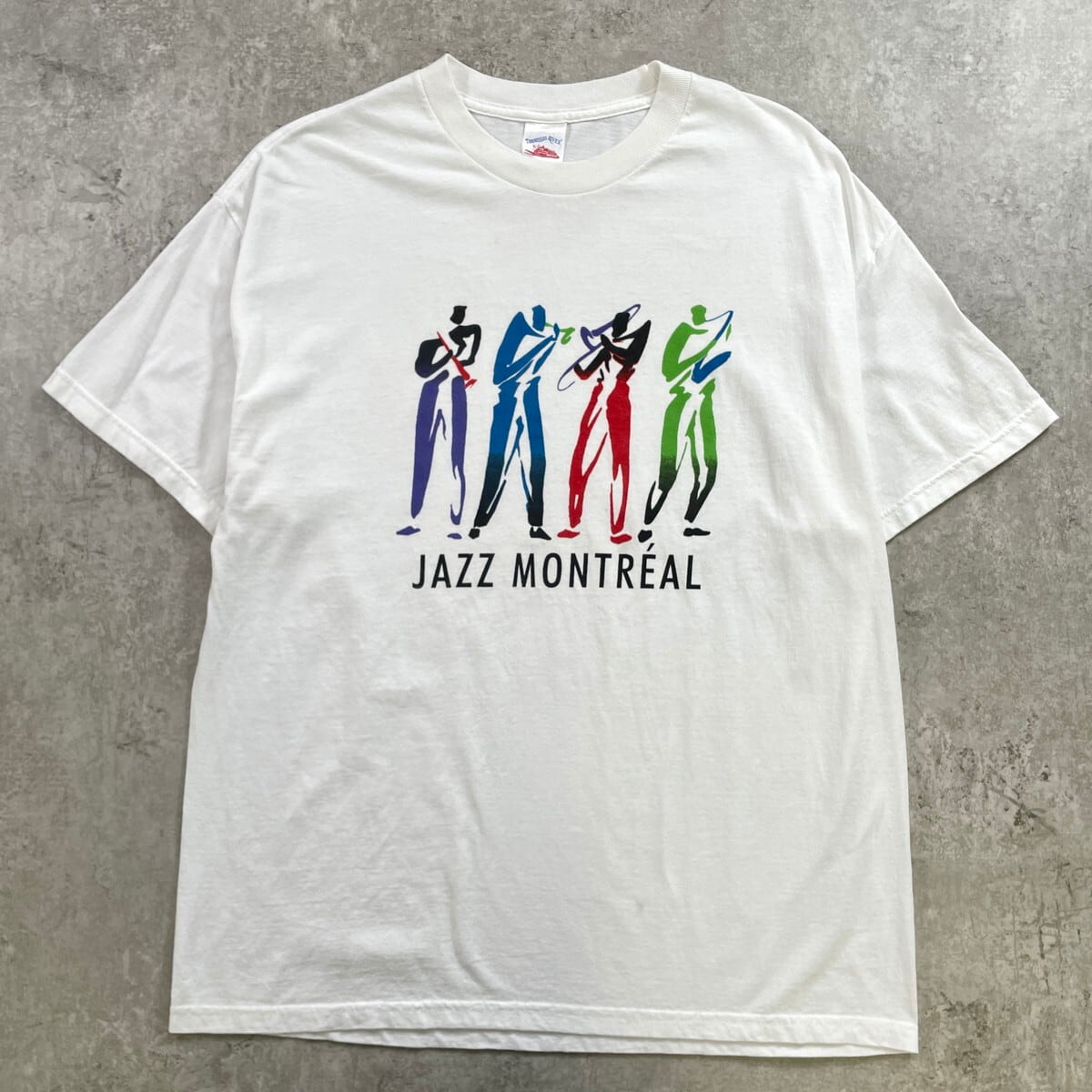 モントルー・ジャズ・フェスティバル Tシャツ　XL 90~00年代 JAZZ MONTREAL モントリオール国際ジャズフェスティバル