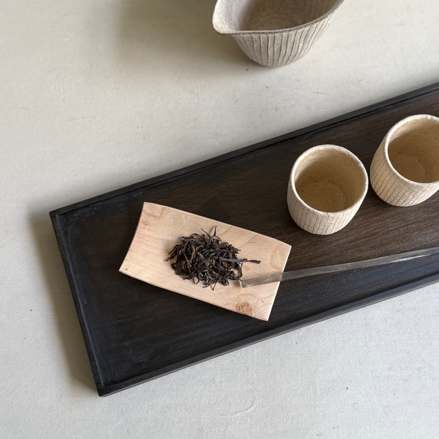 徒爾   茶則   サクラ  無塗装