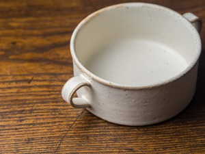 SHIROUMA スープカップ 白（スープボウル・グラタン皿・耐熱皿）／長谷川 哲也