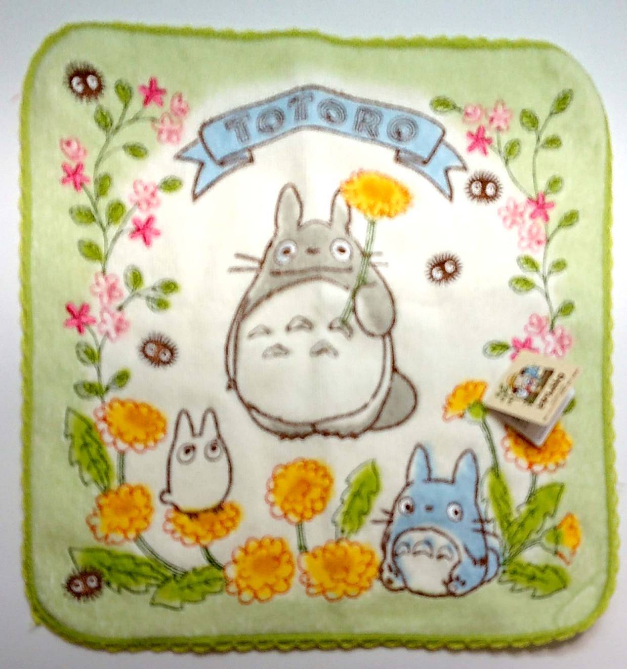 トトロ刺繍タオルハンカチ | bepop