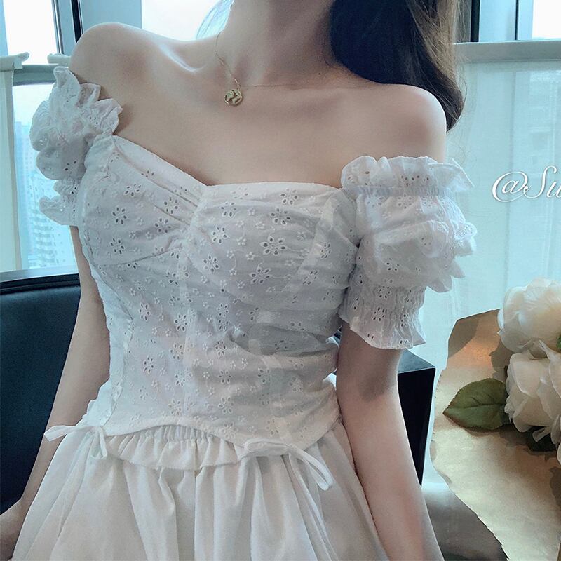 ショートシャツ レディースサマースタイルスリムストラップレストップス 夏物 ハンチェンe51472318789