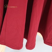 社交ダンス 衣装 スタンダード スカート レッスンウェア オールシーズン 赤 無地 レッド系 ロングスカート ロング丈 派手 ボルドー ワンカラー 伸縮性 91cm ウエスト ゴム 女性用 ダンス レッスン 踊りやすい フレア スカート 軽やか 日常使い シンプル デザイン おしゃれ ブランド 競技用 おすすめ かわいい