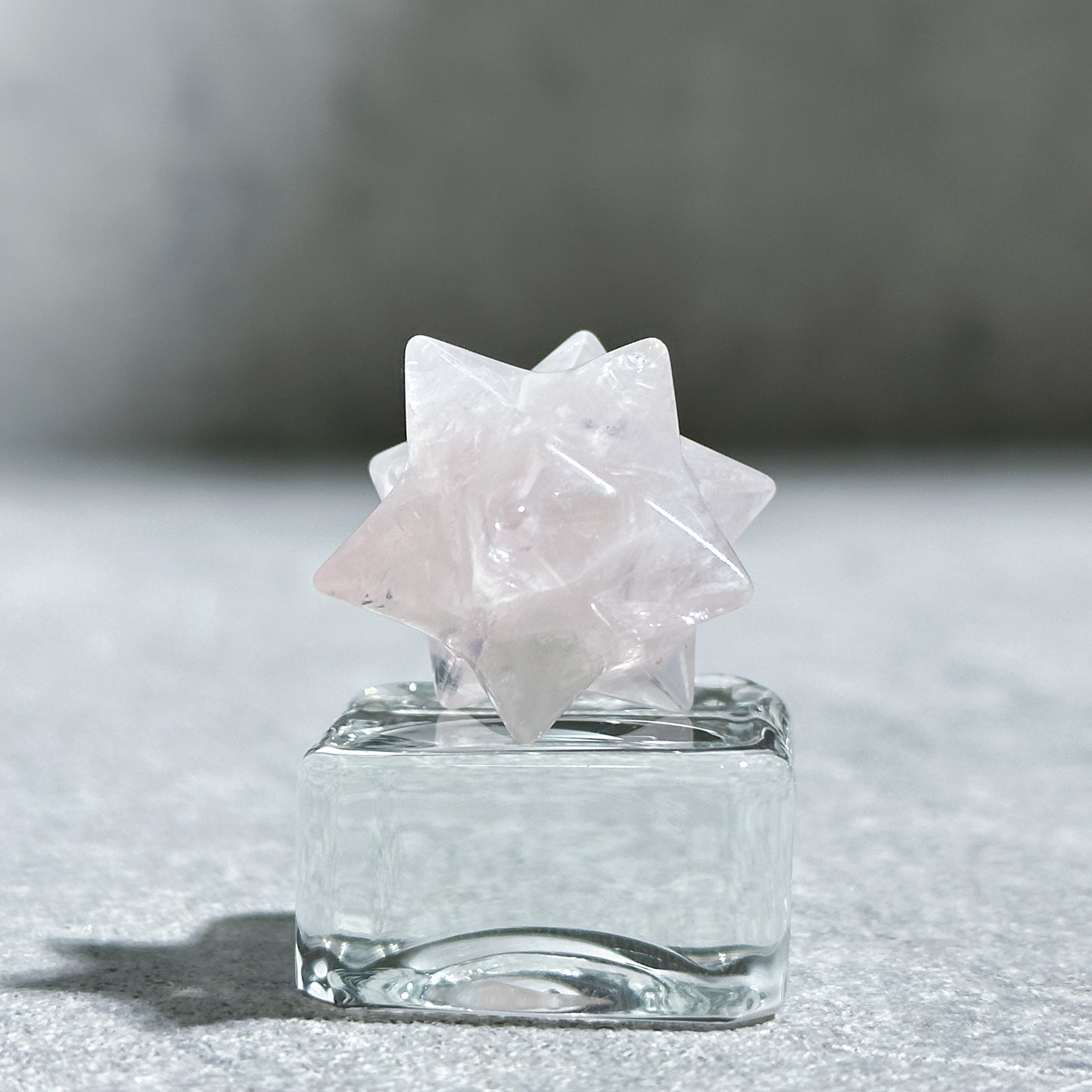 ローズクォーツ ミニアステロイド25◇RoseQuartz◇ 天然石・鉱物