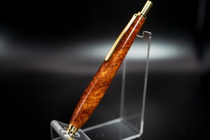 【朱色の銘木】 特上 本花梨こぶ杢