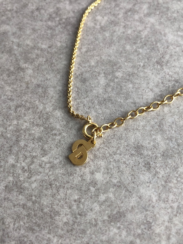Christian Dior クリスチャン ディオール ネックレス ゴールド DIORロゴ vintage ヴィンテージ オールド eg2c2f