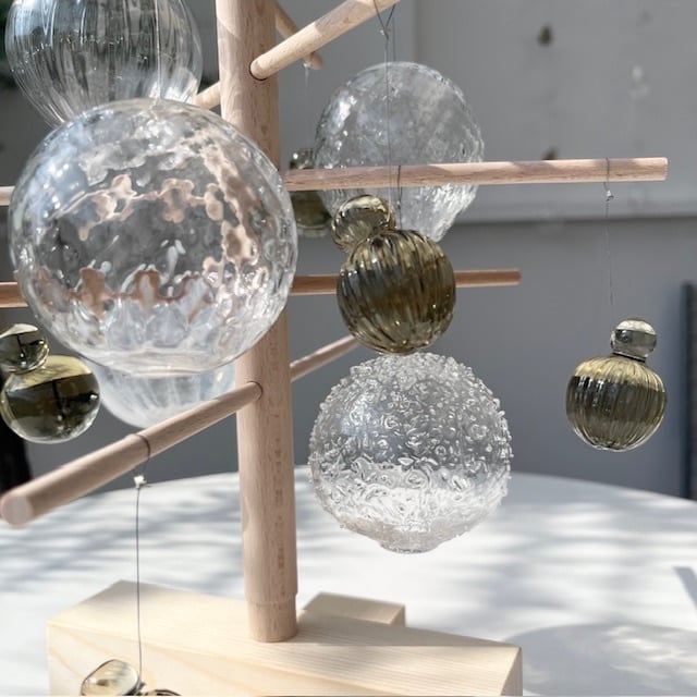 はるら工房 岩村志野 オーナメント 大 クリア | ihana design(イハナ