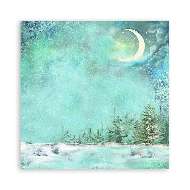 Stamperia Backgrounds Selection 8インチ Double Faced - The Nutcracker　背景用両面デザインペーパーパッド10枚入り　SBBS113【Stamperia（スタンぺリア）】[ST-9]