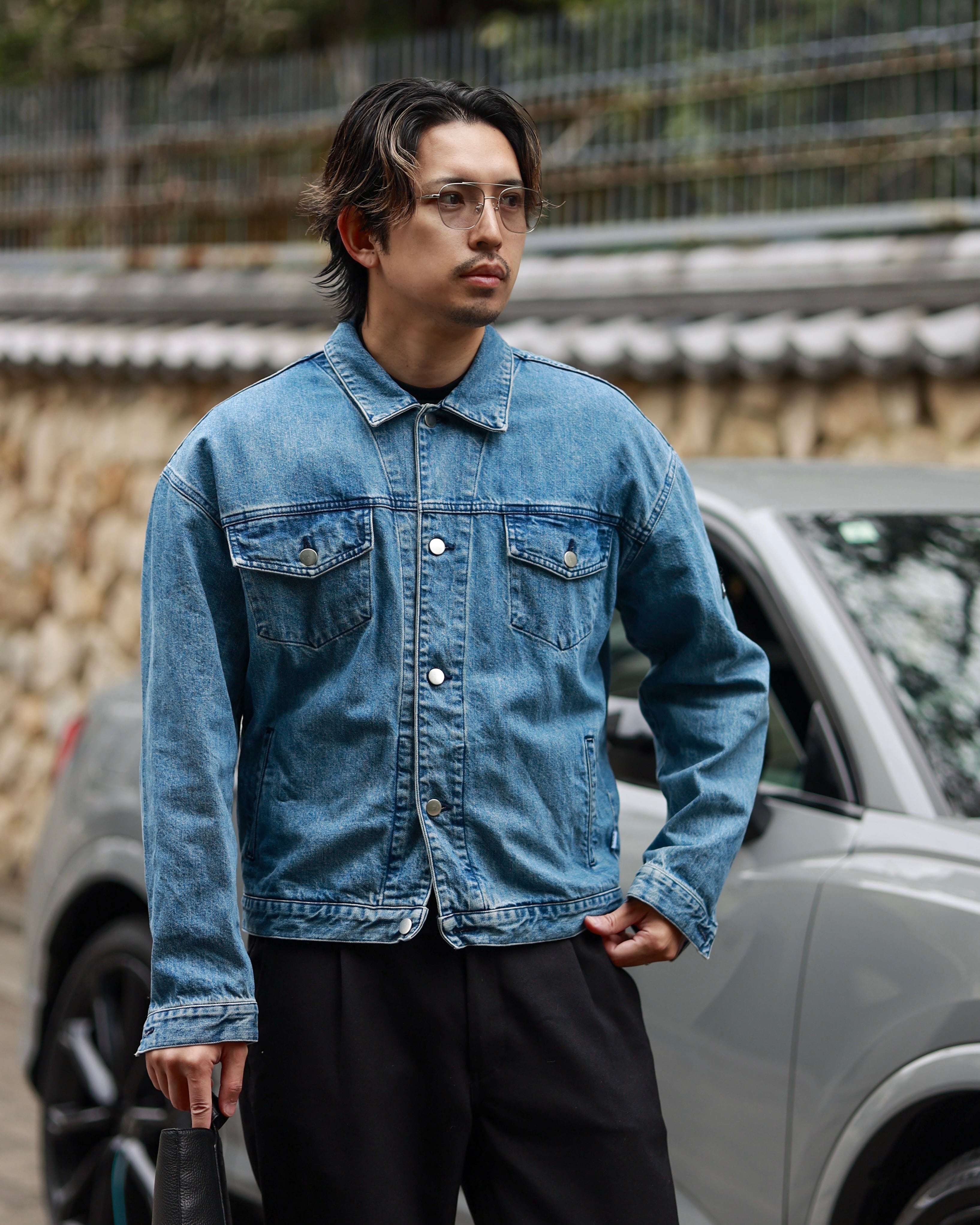 KV-571】Okayama Denim Vintage Over Jacket【オーバーシルエット
