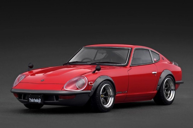 ignition model　　　　1/18 Nissan Fairlady 240ZG (HS30) Red 　　　　IG3723