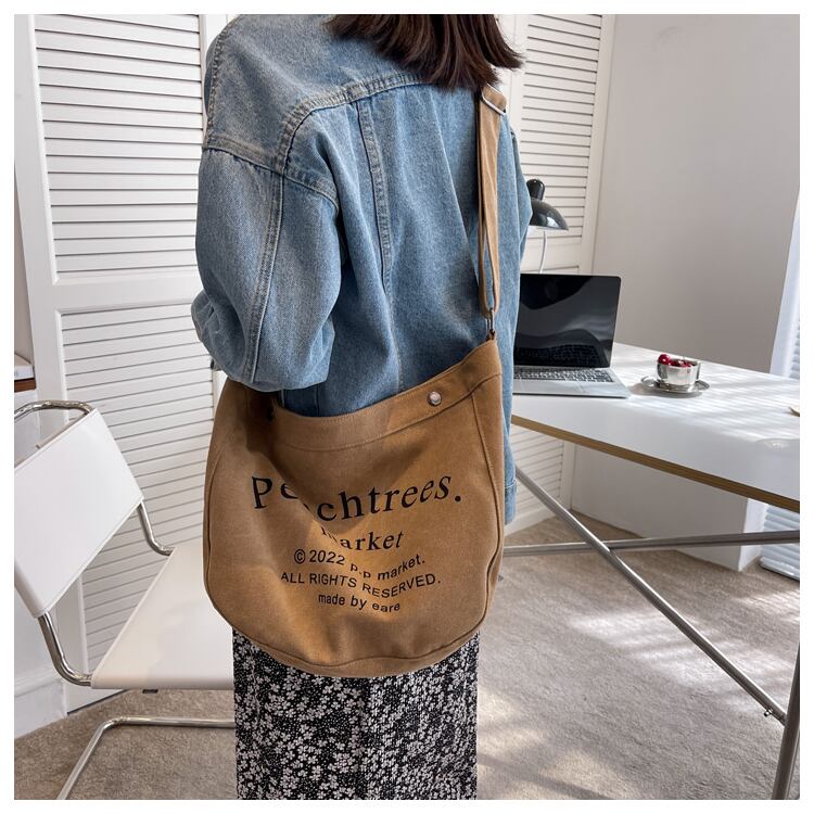 ウエスタンスタイル キャンバス メッセンジャーバッグ バッグ