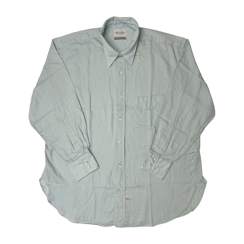 【Marvine Pontiak Shirt Makers】3 Button Regular Collar SH(Sage)〈国内送料無料〉在庫なし※メーカーの意向によりオンラインストアでのカート機能でのご注文不可となります。